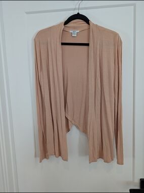 Bar III Blush Pink Lightweight Cardigan SMALL